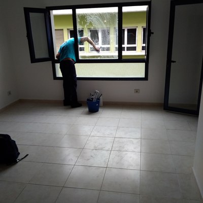 Limpieza de cristales