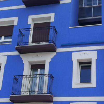 Rehabilitación de fachadas con sistema SATE en edificio de viviendas en Bilbao