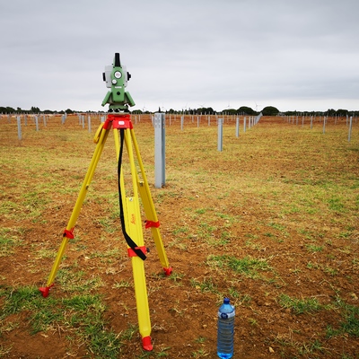 Replanteo de incas | Leica TS16