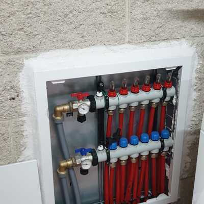 colector suelo radiante