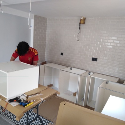 MONTAJE COCINA IKEA