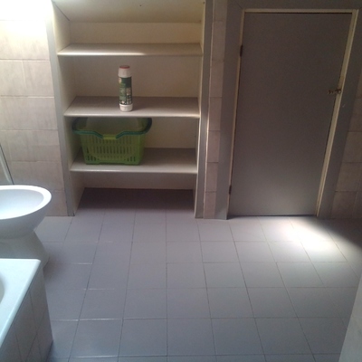 Baño limpio