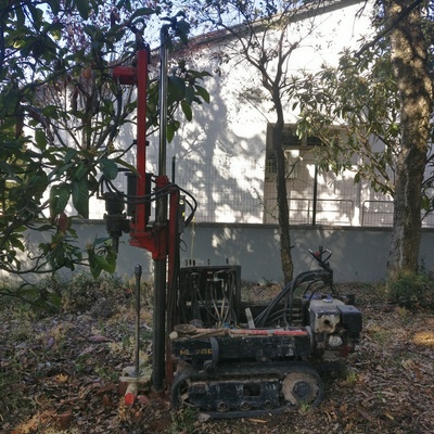 Máquina de geotecnia