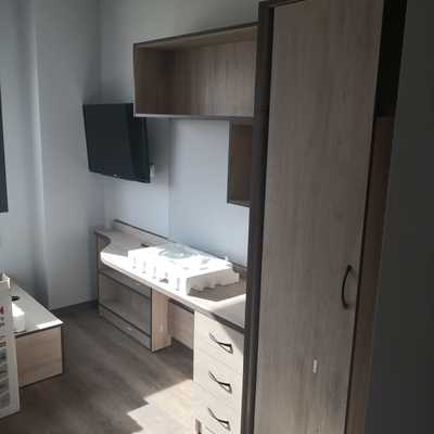 Obras piso piloto Student Housig