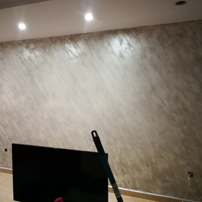 Efecto perlado metalizado