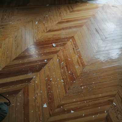 Obra calle San Bernardo Madrid