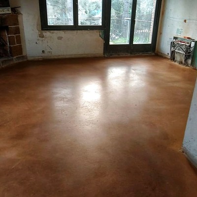 Pavimento oxidado