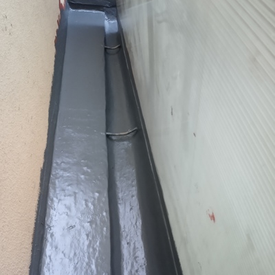 Impermeabilización de canalón oculto