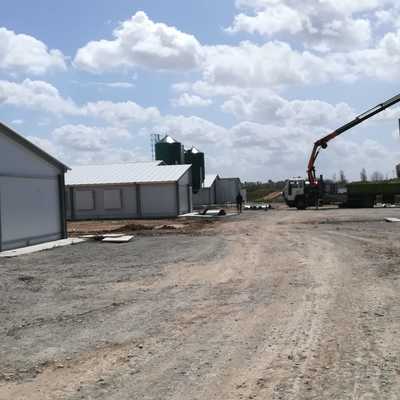 nave criadero industrial animal