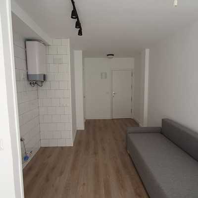 Salón convertido en apartamento