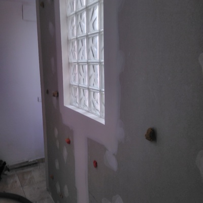 Trasdosado y posterior inyección