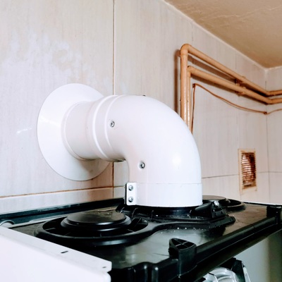 Salida de humos caldera condensación