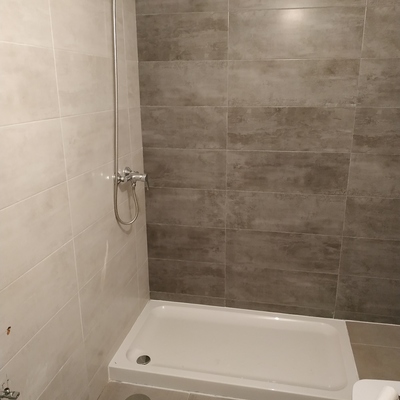 Plato de ducha sin mampara