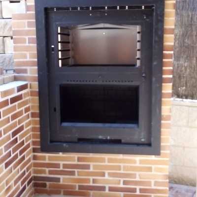 HORNO DE CHAPA EN EXTERIOR