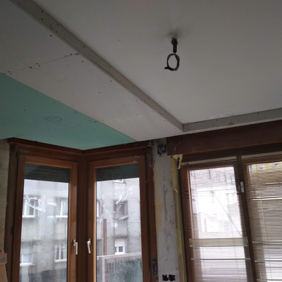 Techo continuo a doble altura