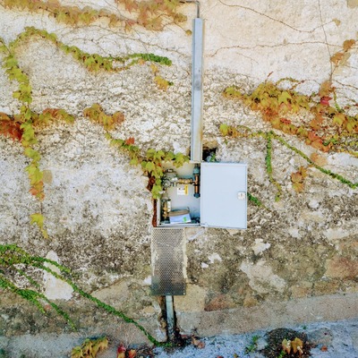 Instalación de para una  masía.