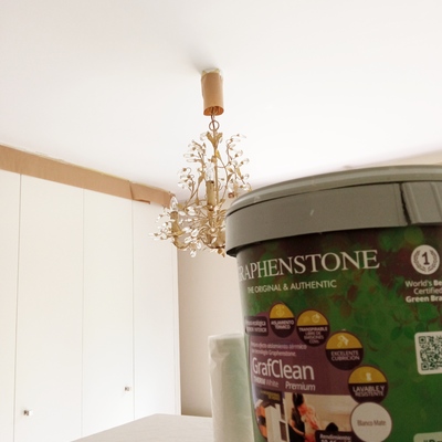 Aplicación de Grafclean  en dormitorio.