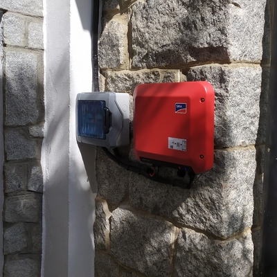 Instalación con inversor SMA