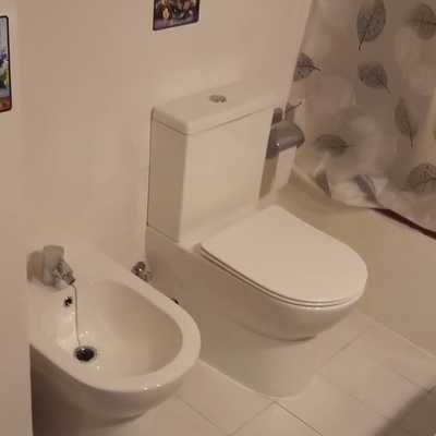 Colocación Wc y bidet.