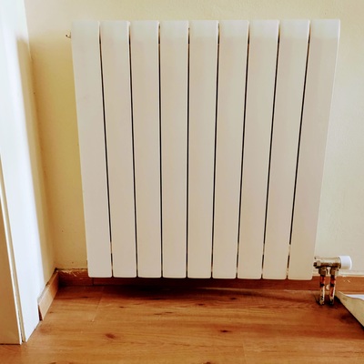 Remplazo de radiador y llave por deteriodo