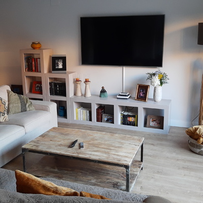 Salon en piso de Madrid