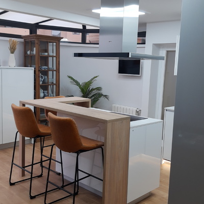 Cocina en piso de Madrid