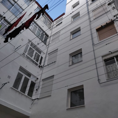 Rehabilitación de patio de luces.