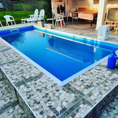 Construcción de piscina