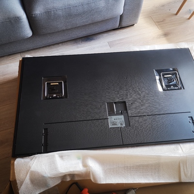 Montaje de tv frame 55 pulgadas