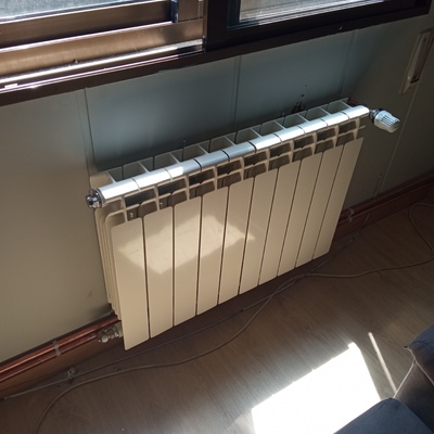 Instalación radiador