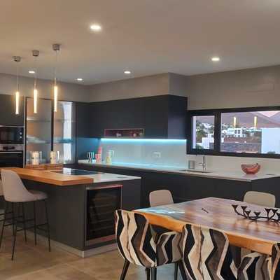 Limpieza de cocina post decoración