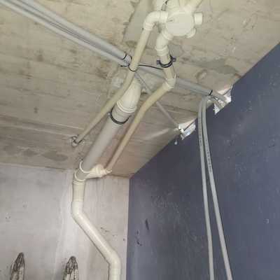 Instalacion de bajante de pvc insonorizado de 110 mm