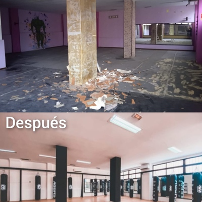 Reforma completq de gimnasio