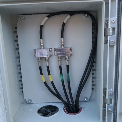 Cable de antena en comunidad