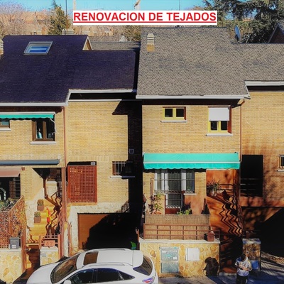 Restauración total de tejado izquierdo