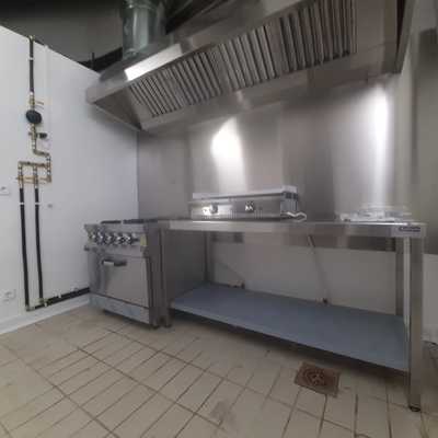 Campana con pared de acero