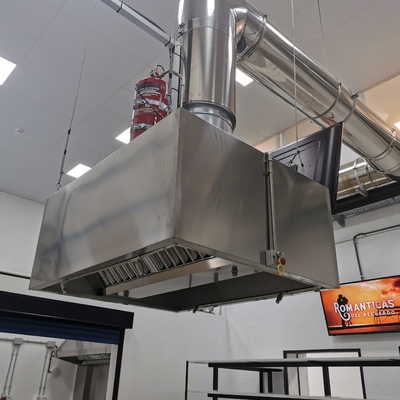 Campana extractora tipo isla