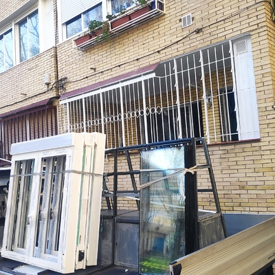 Llegada a la obra