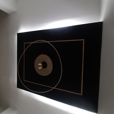 techo en yeso con iluminación