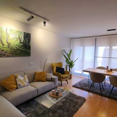 Trabajo de decoración de vivienda