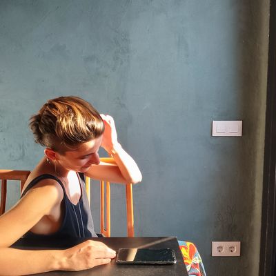 Acabado decorativo de tierra natural