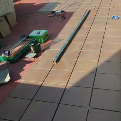 teparación y embaldosado de terrazas