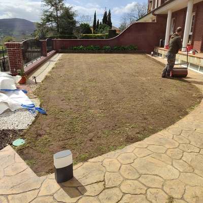 Finalizado el escarificado