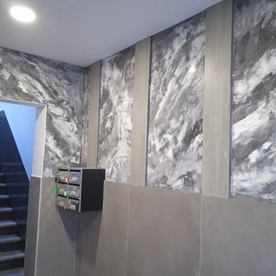 Alta decoración estuco