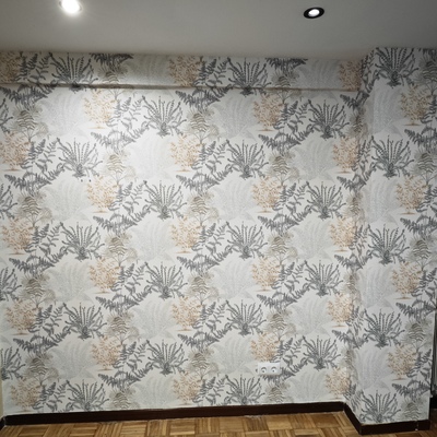 Instalación de papel pintado