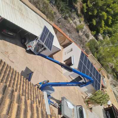 Instalación solar - La Nucía - Volcada a Red