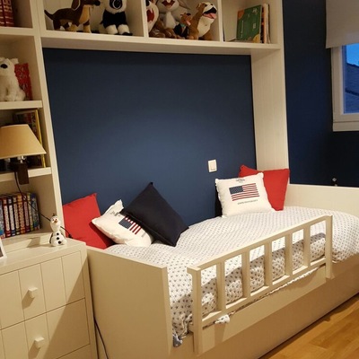 Cama nido con puente