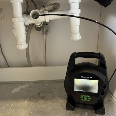 Inspecció de tuberías con cámara