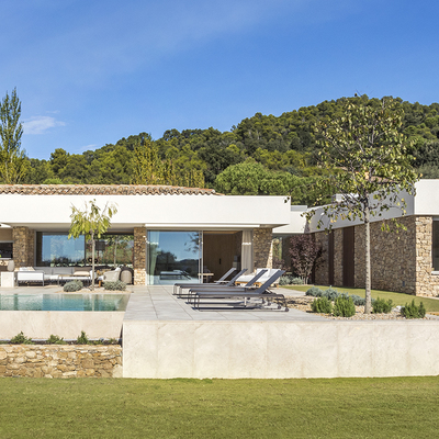 Jardín privado en Girona