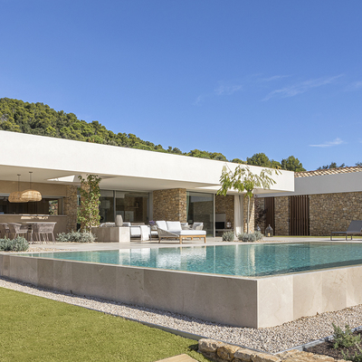 Jardín privado en Girona